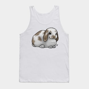 Small Mammal - Rabbit - Holland Lop Brown and White Tank Top